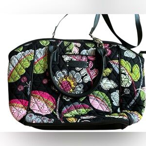 Vera Bradley Trimmed Satchel NWT